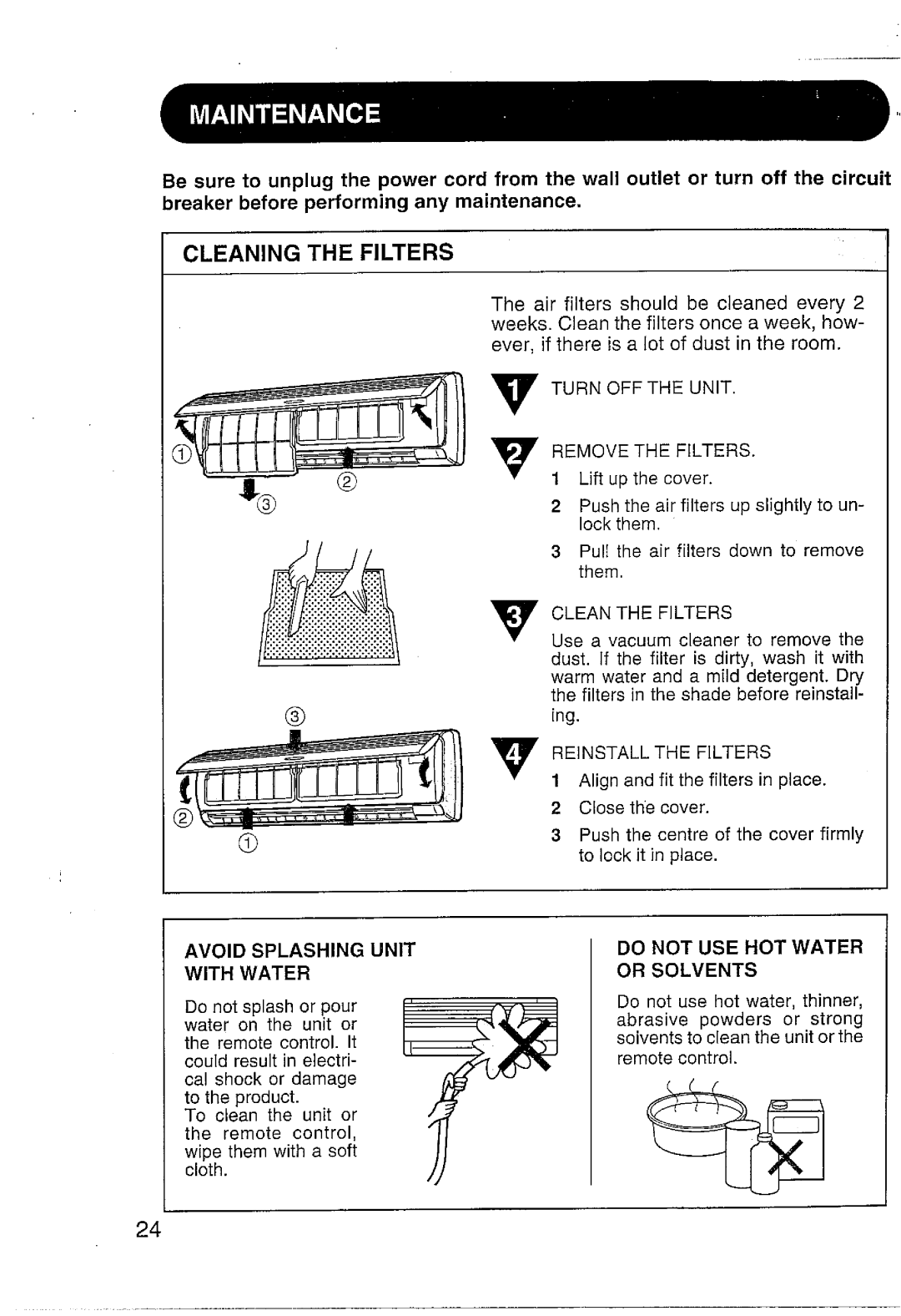 Sharp AY-A244J, AY-A184J, AE-A184J, AE-A244J manual 