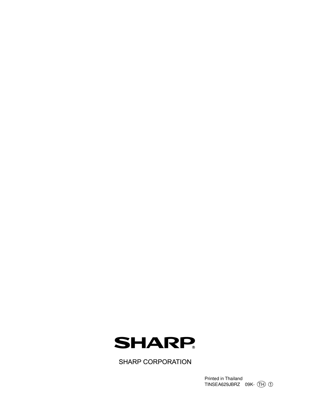 Sharp AY-ZP48LZ, AE-Z48LZ operation manual 