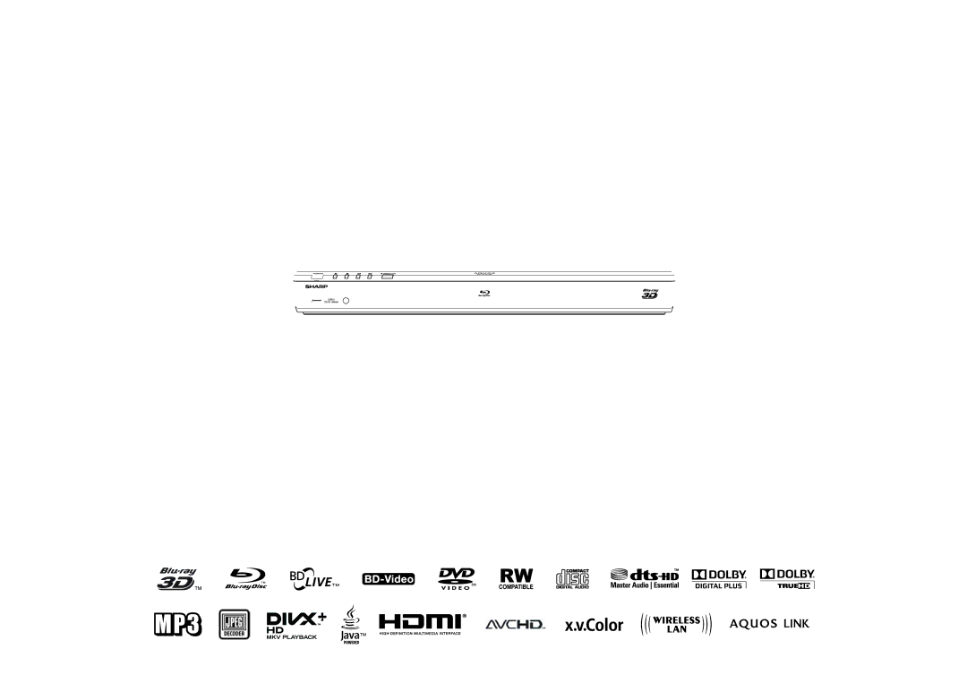 Sharp BDHP75U, BD-HP75U operation manual 