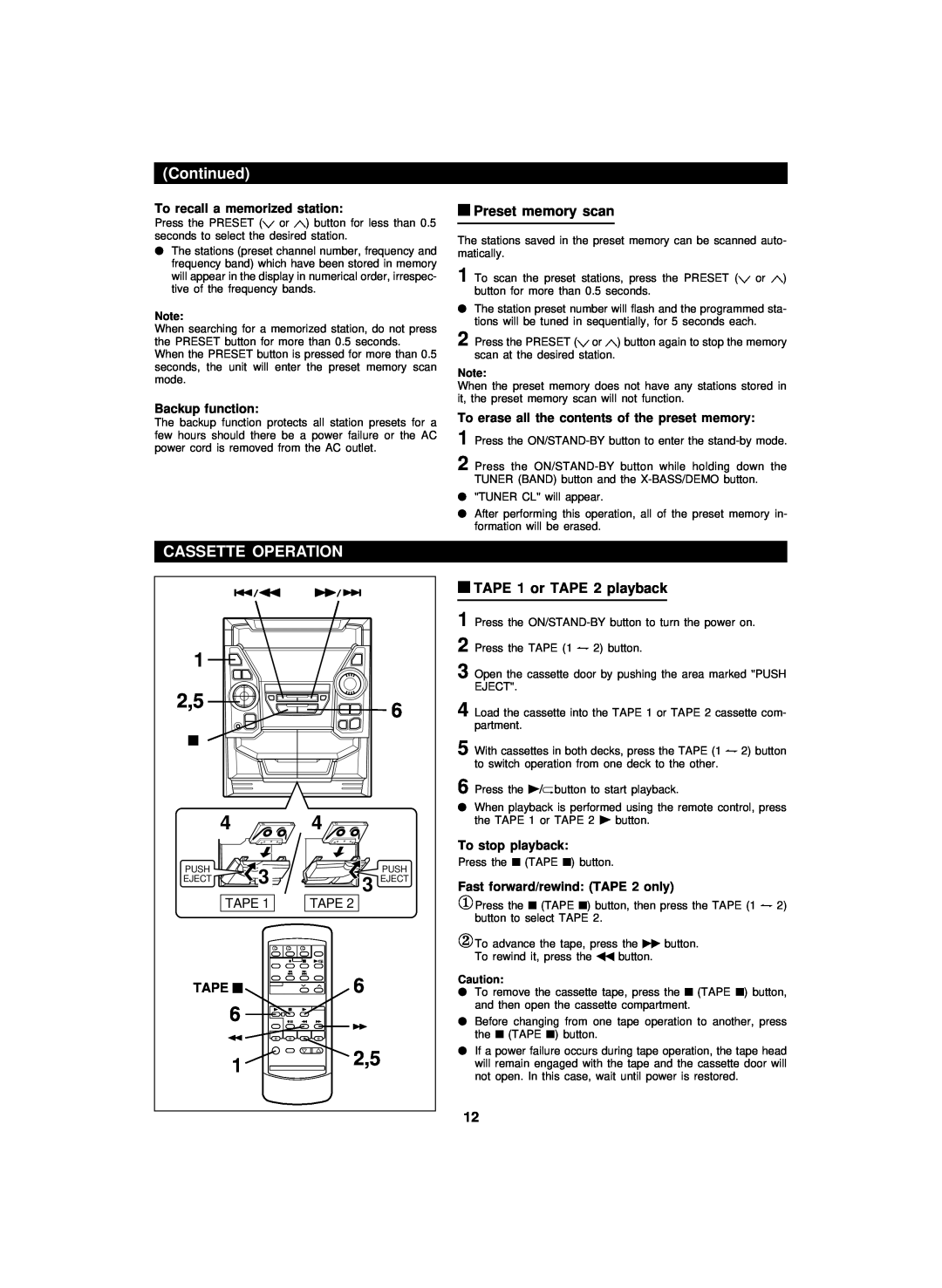 Sharp CD-BA1600 operation manual 