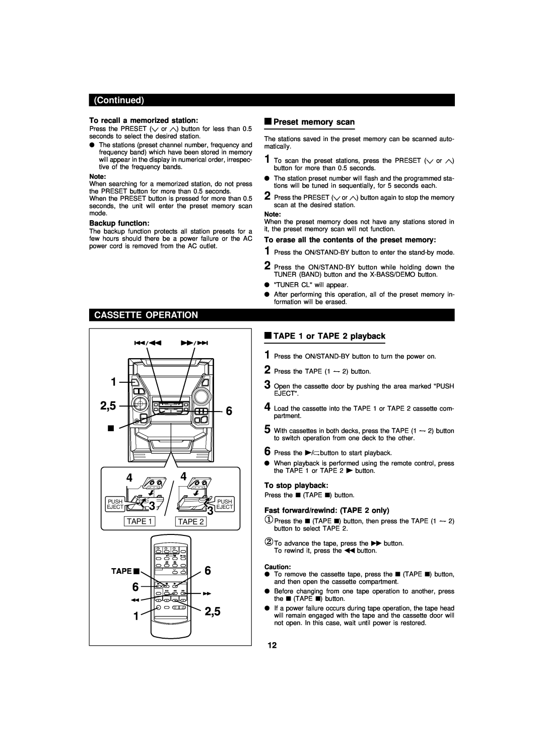 Sharp CD-BA2100 operation manual 