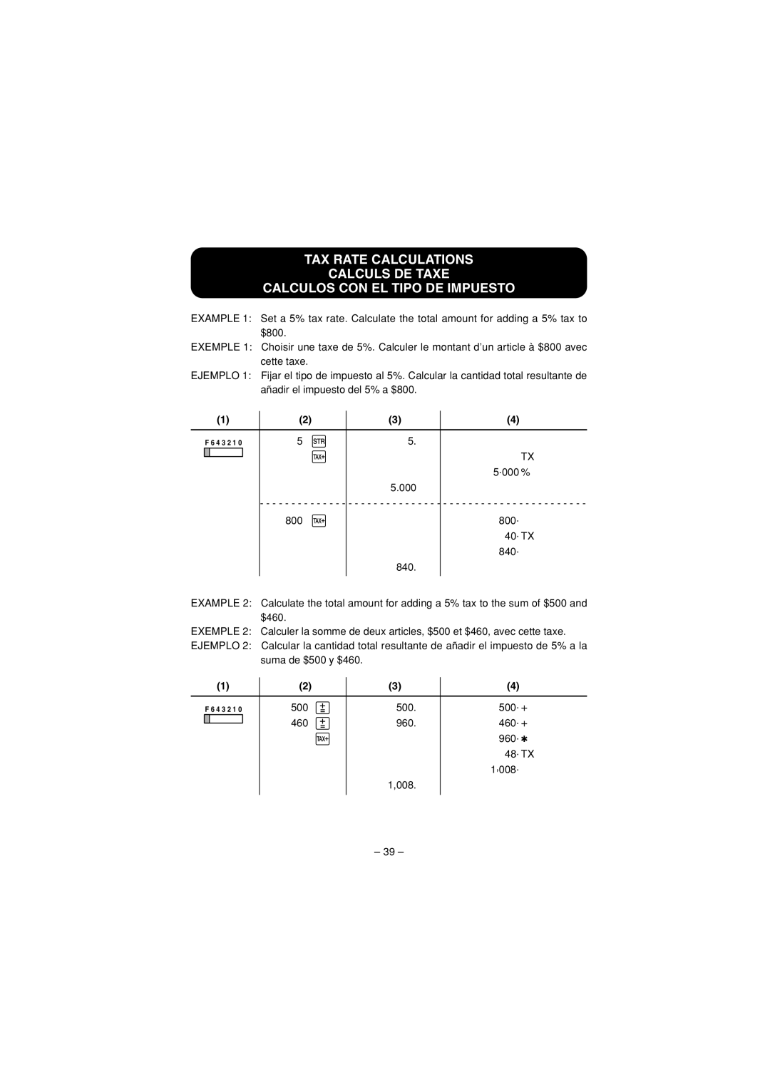 Sharp CS-2635H operation manual 000 % 