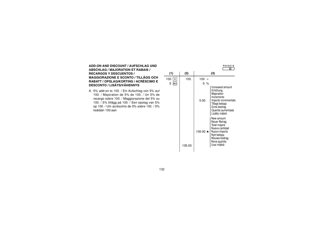 Sharp CS-2635RH operation manual 132 