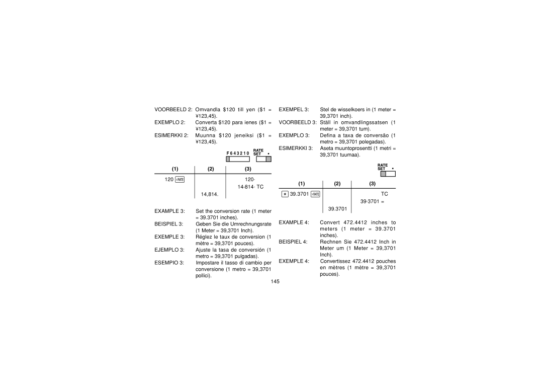 Sharp CS-2635RH operation manual 4 3 2 1 