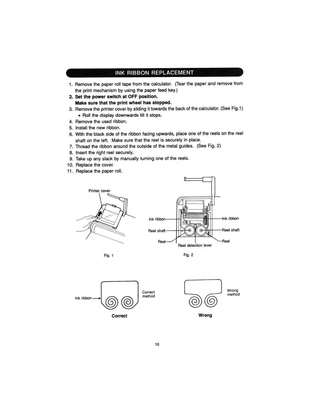 Sharp CS-2800, CS2850A manual 