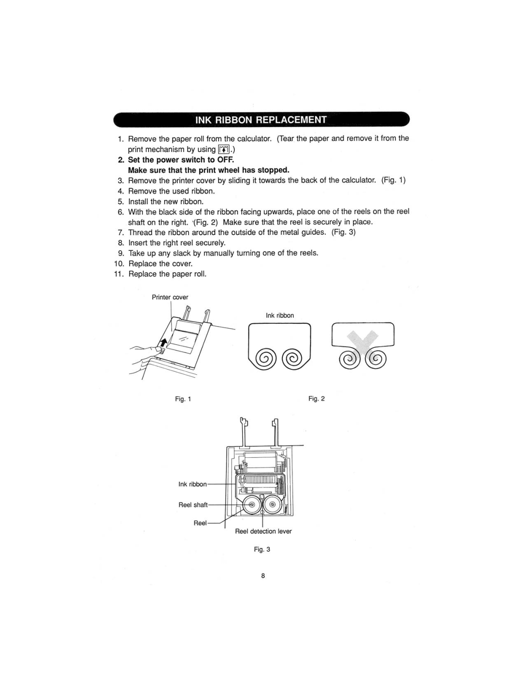 Sharp CS-2870 manual 