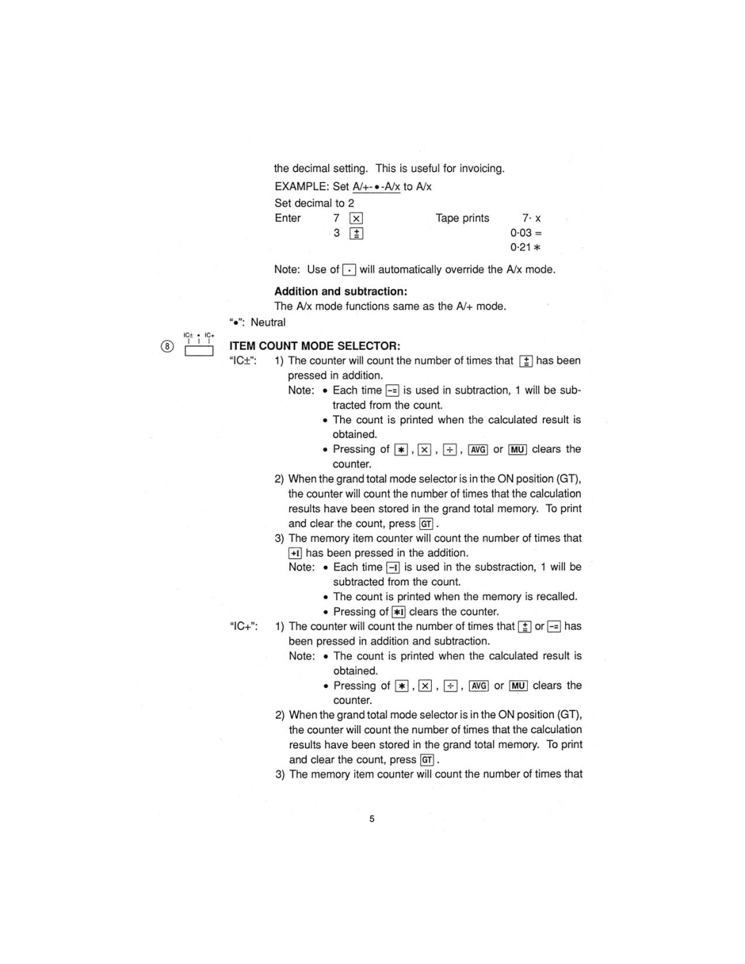 Sharp CS-2870 manual 