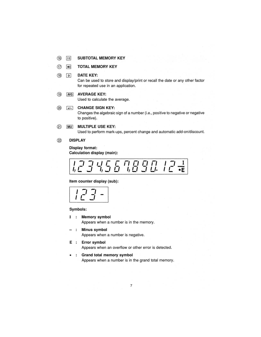 Sharp CS-2870 manual 