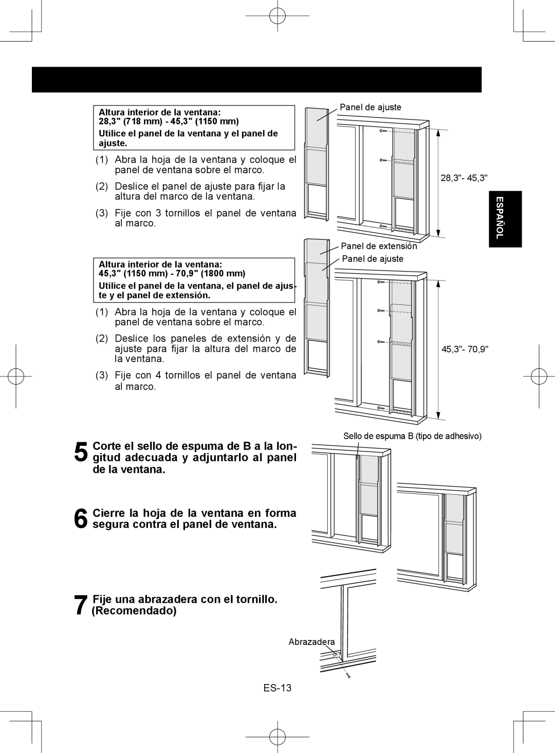 Sharp CV-2P10SC operation manual ES-13 