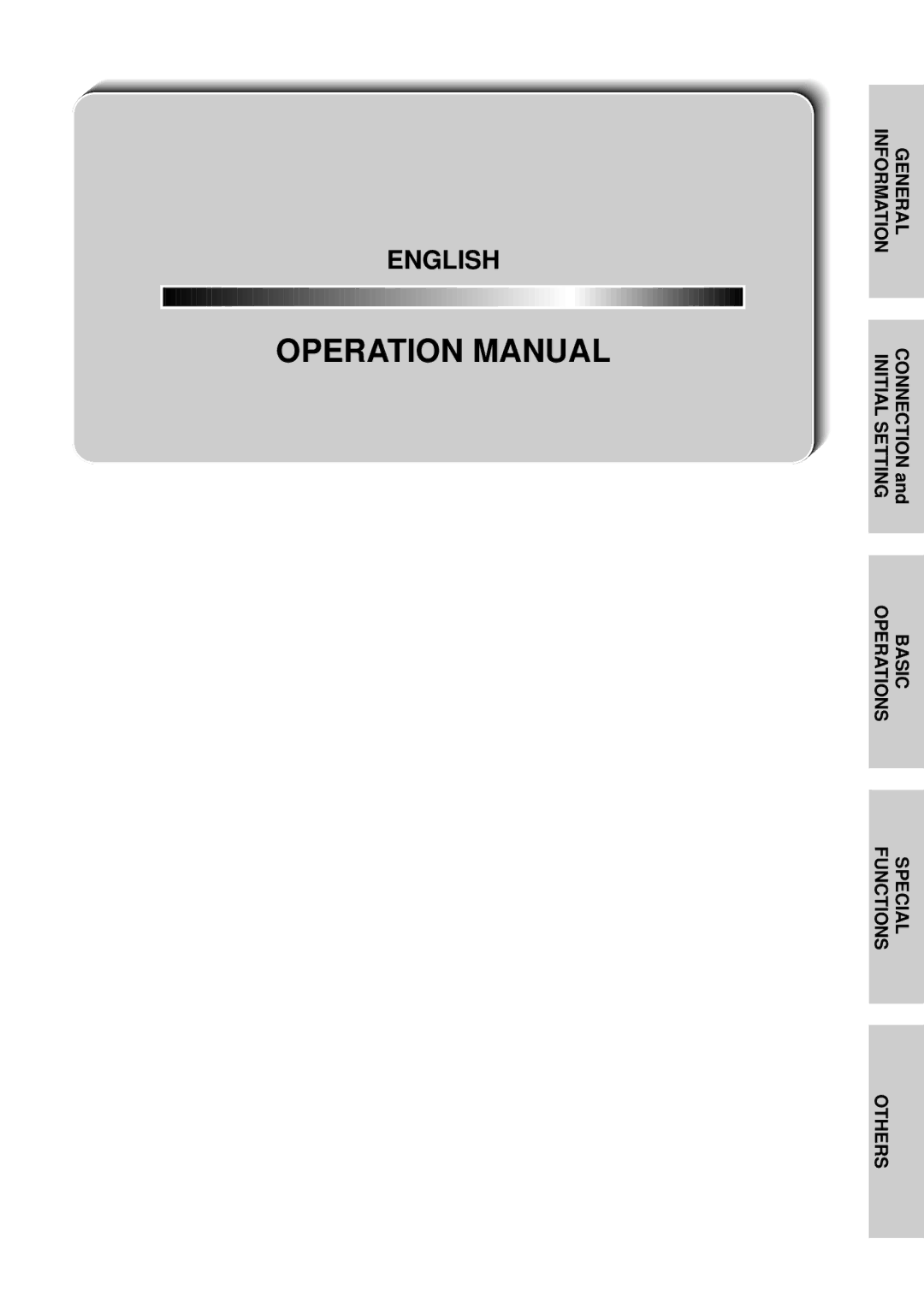 Sharp DV-L70BL, DV-L70S operation manual English 