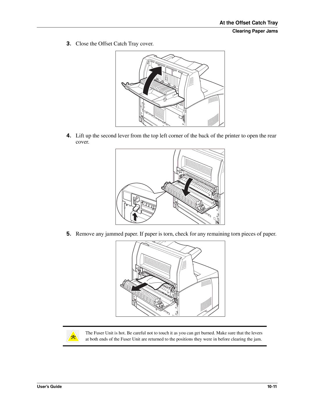 Sharp DX-B450P, DX-B350P manual User’s Guide 10-11 