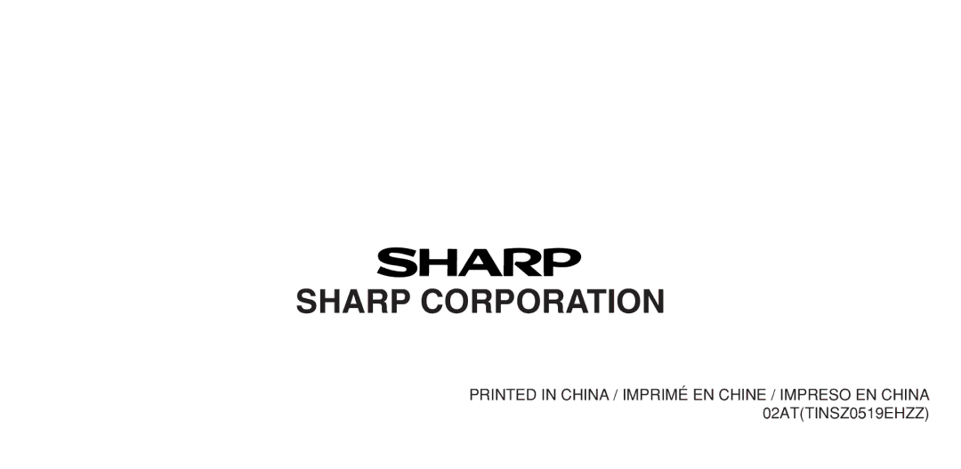 Sharp EL-1611P operation manual Sharp Corporation 