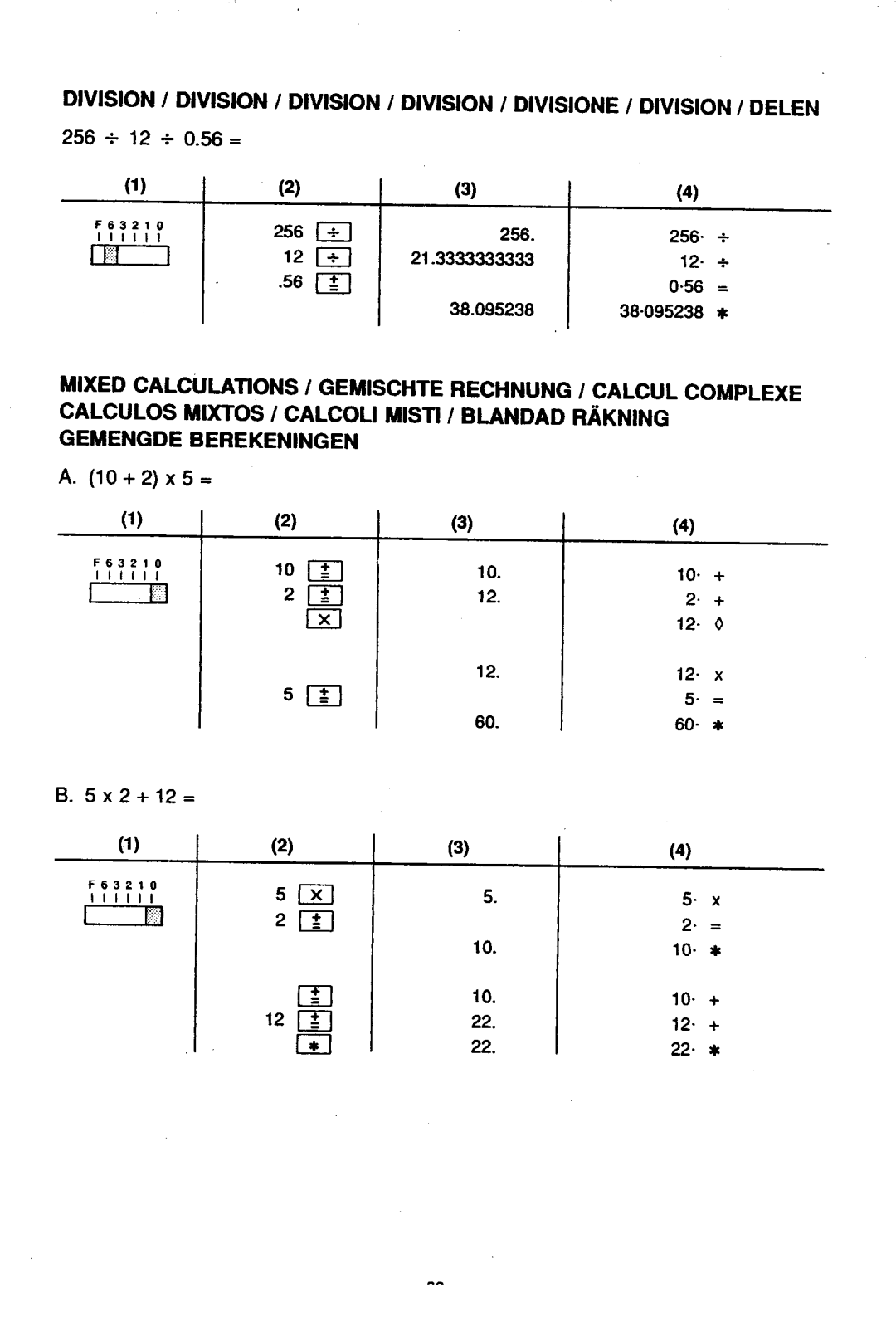 Sharp EL-2630L manual 