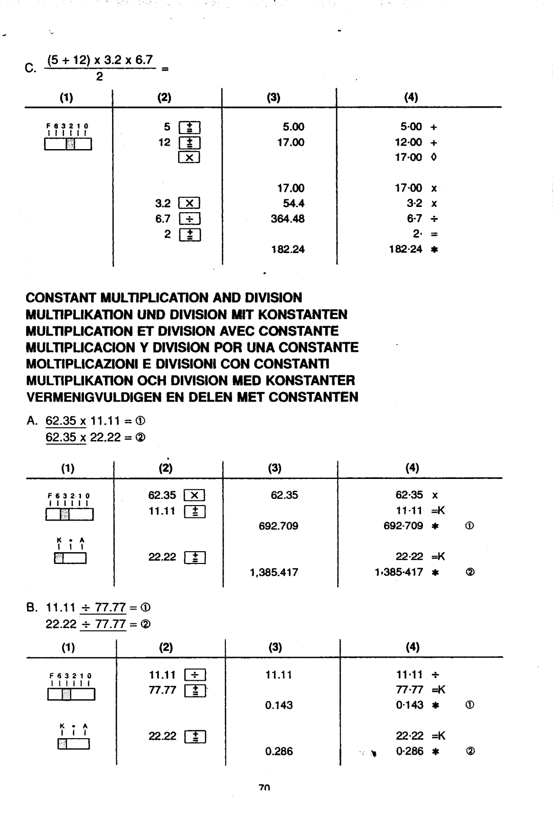 Sharp EL-2630L manual 