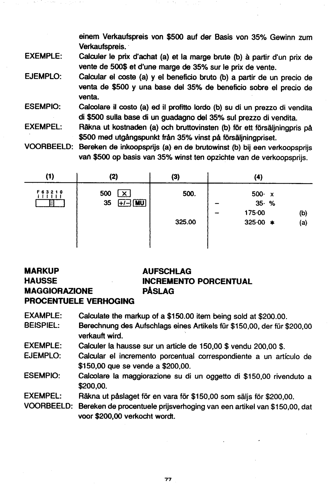 Sharp EL-2630L manual 