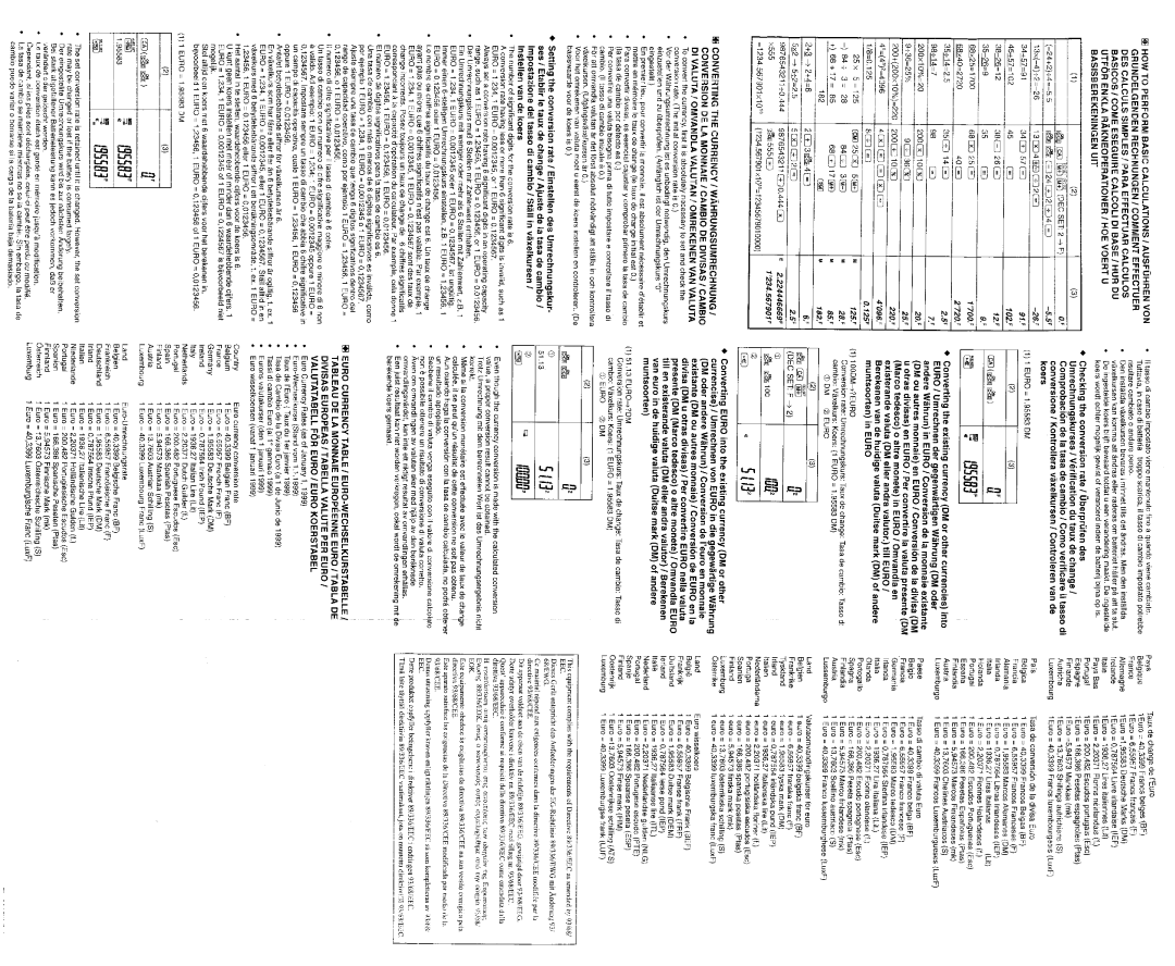 Sharp EL-331E manual 