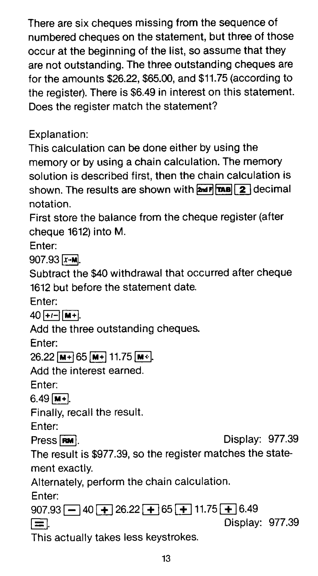 Sharp EL-735 manual 