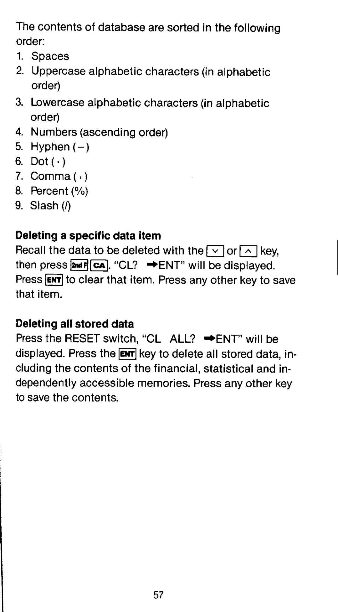 Sharp EL-735 manual 