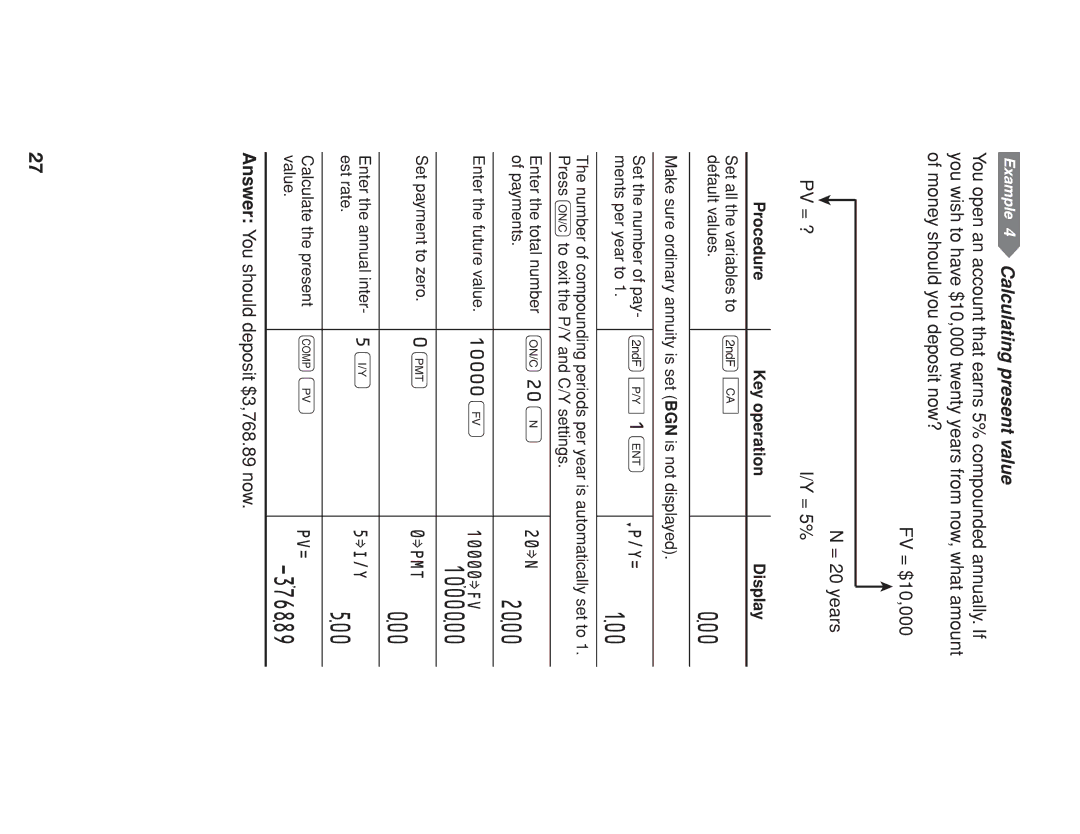 Sharp EL-738 operation manual 2000, 1000000, 376889 