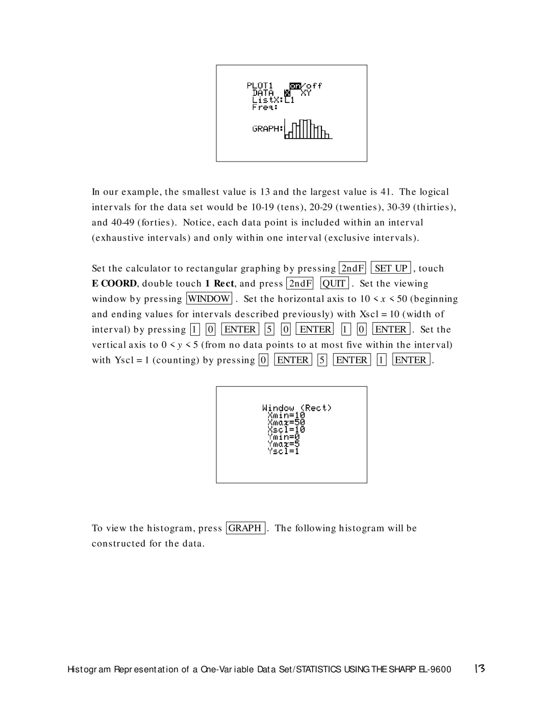 Sharp EL-9600 manual 