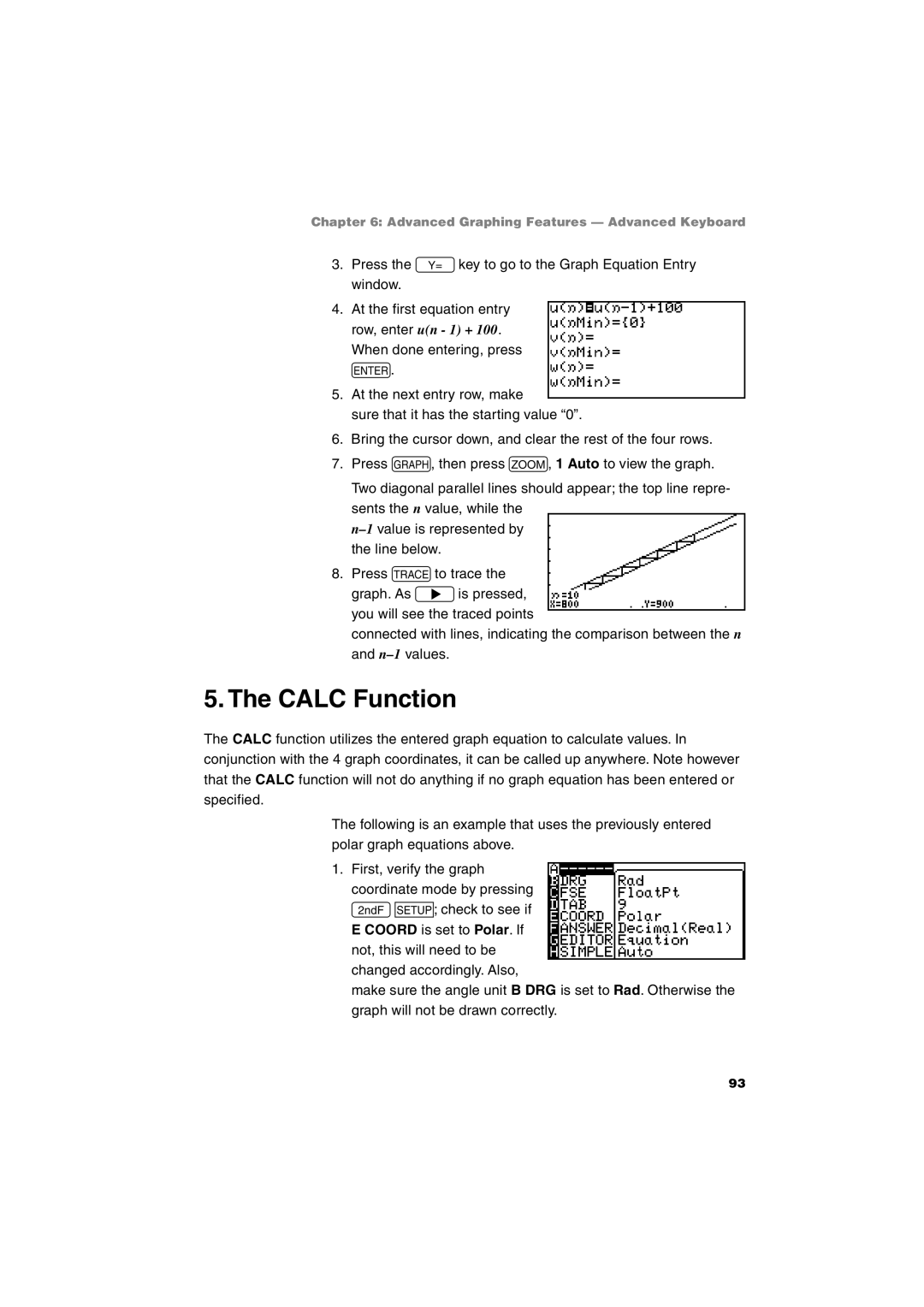 Sharp EL-9900 operation manual Calc Function 