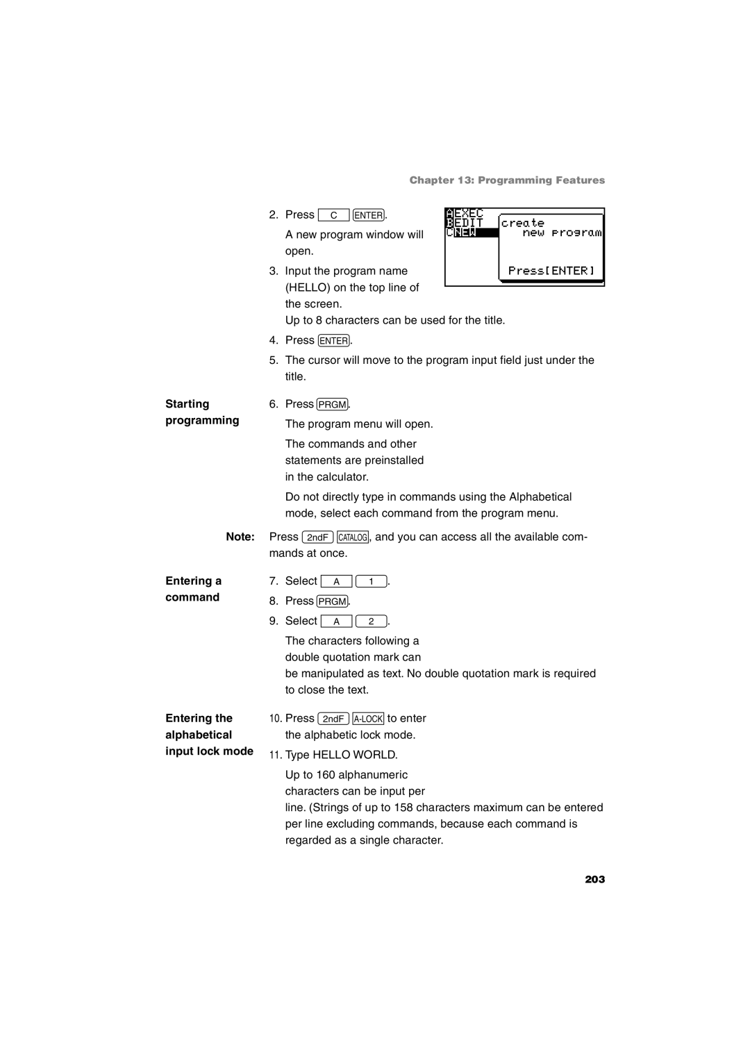 Sharp EL-9900 operation manual Programming Features 