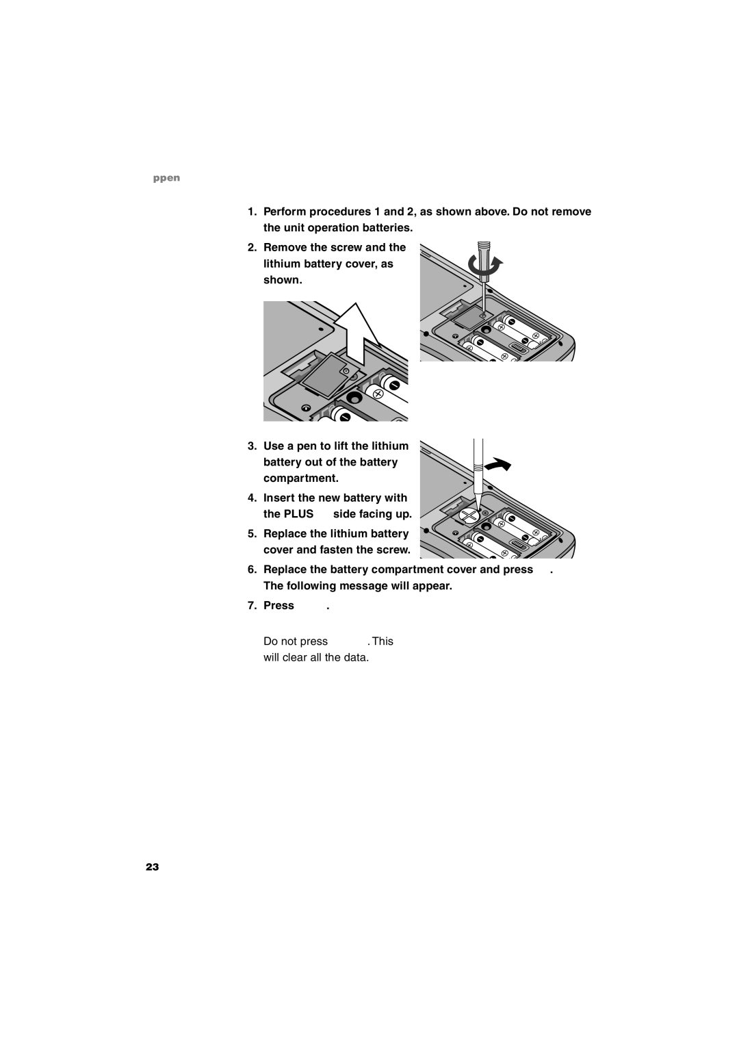 Sharp EL-9900 operation manual 230 