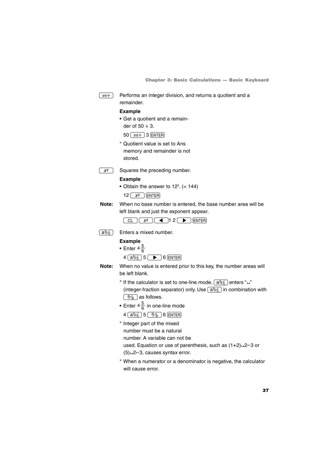 Sharp EL-9900 operation manual Example 