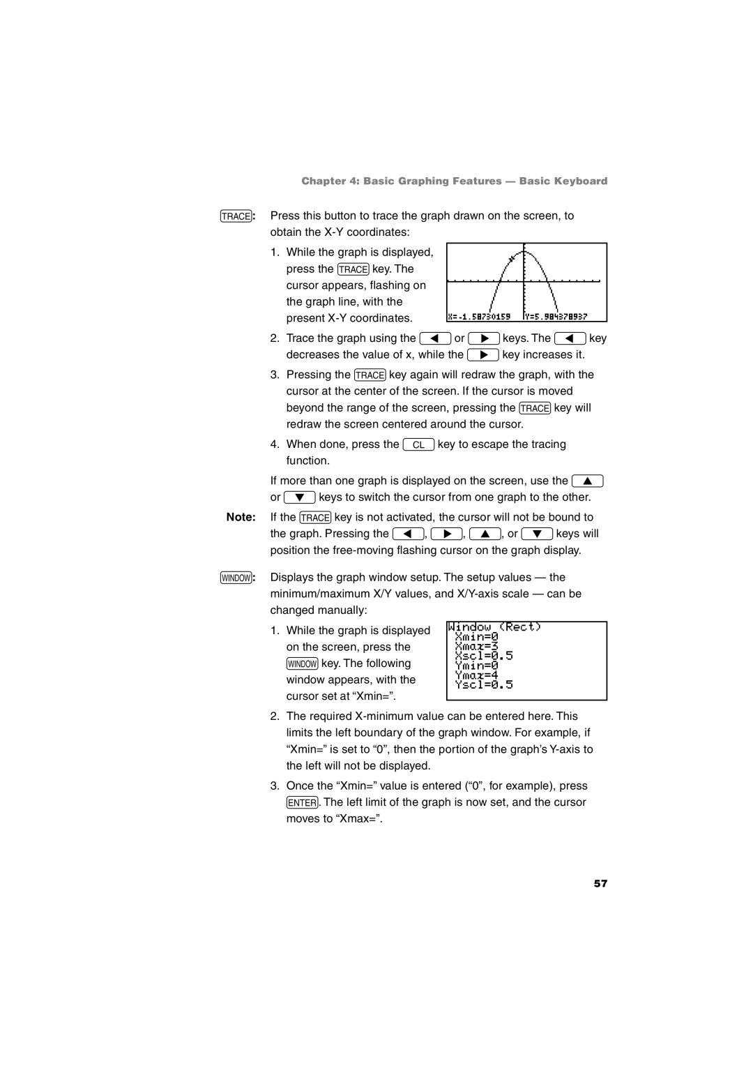 Sharp EL-9900 operation manual Basic Graphing Features Basic Keyboard 