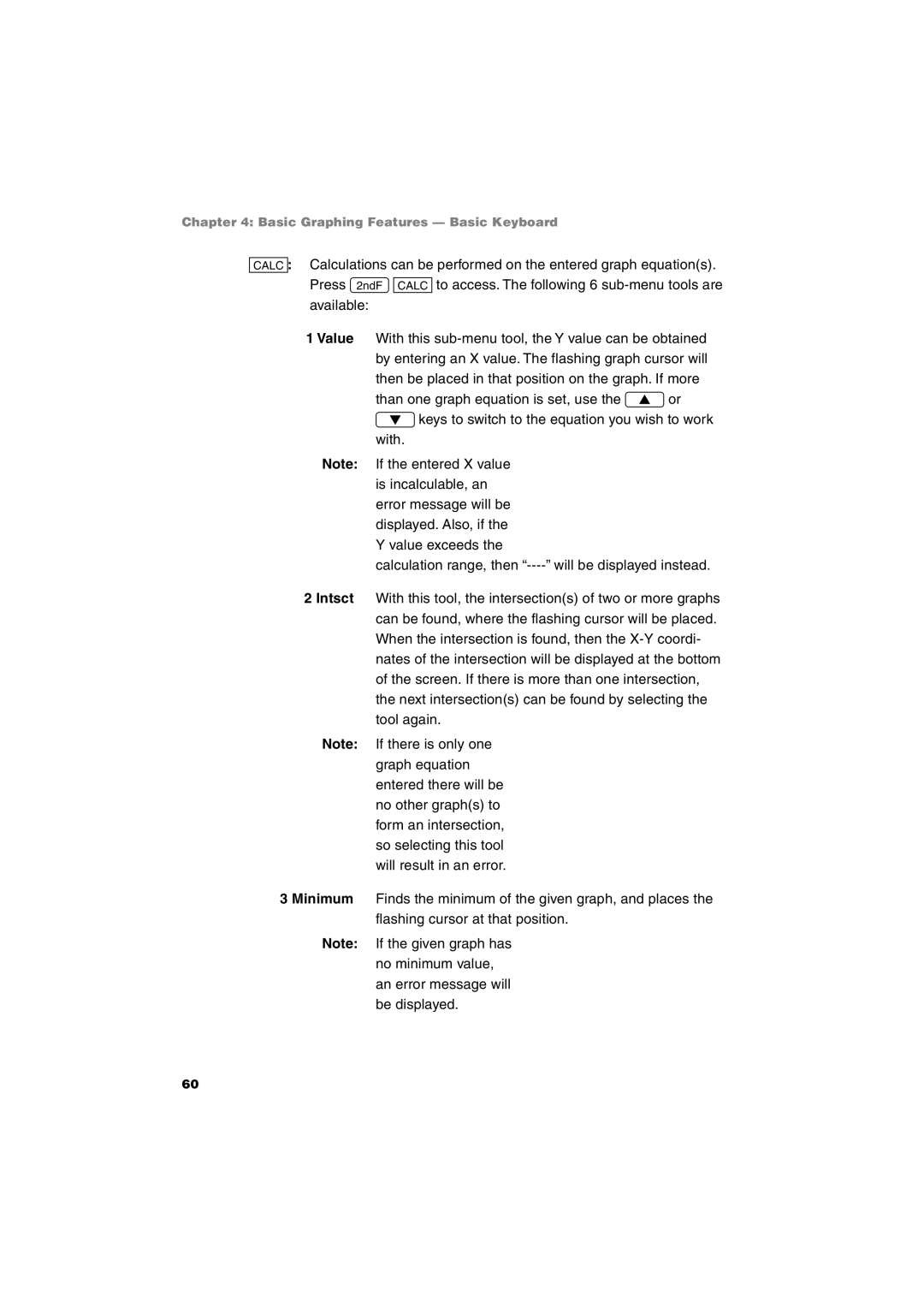 Sharp EL-9900 operation manual Basic Graphing Features Basic Keyboard 