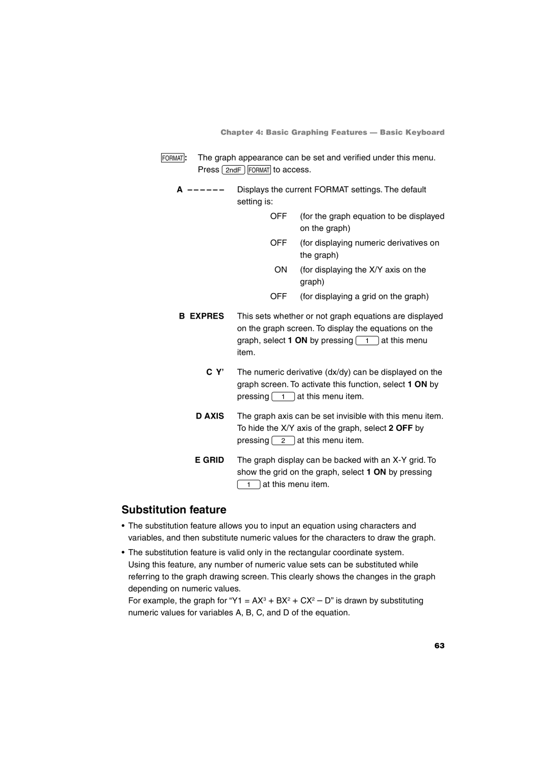 Sharp EL-9900 operation manual Substitution feature 