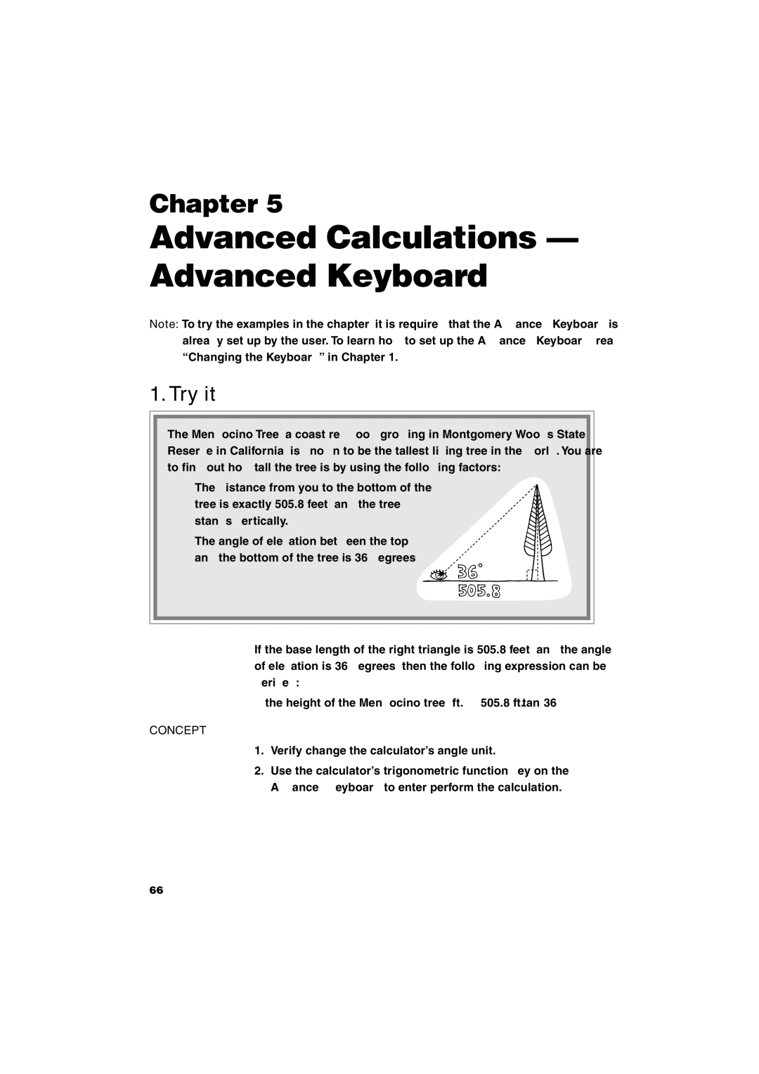 Sharp EL-9900 operation manual Advanced Calculations Advanced Keyboard, Try it 