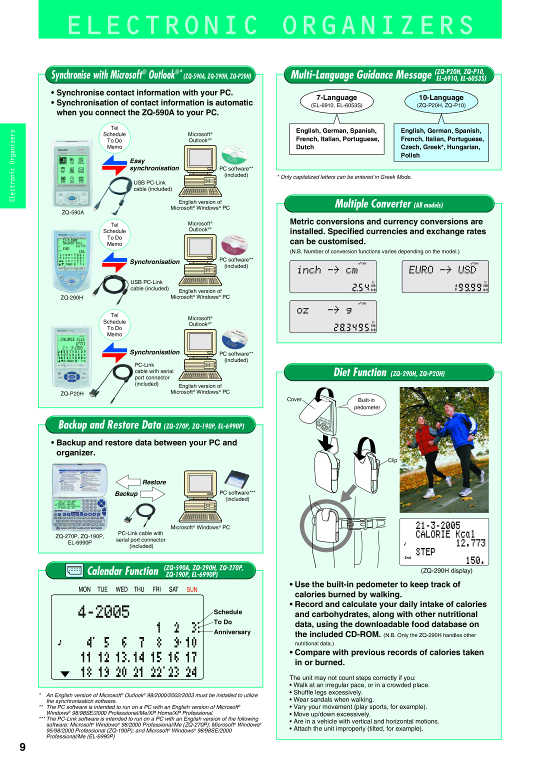 Sharp electronic calculator manual Multiple Converter All models 