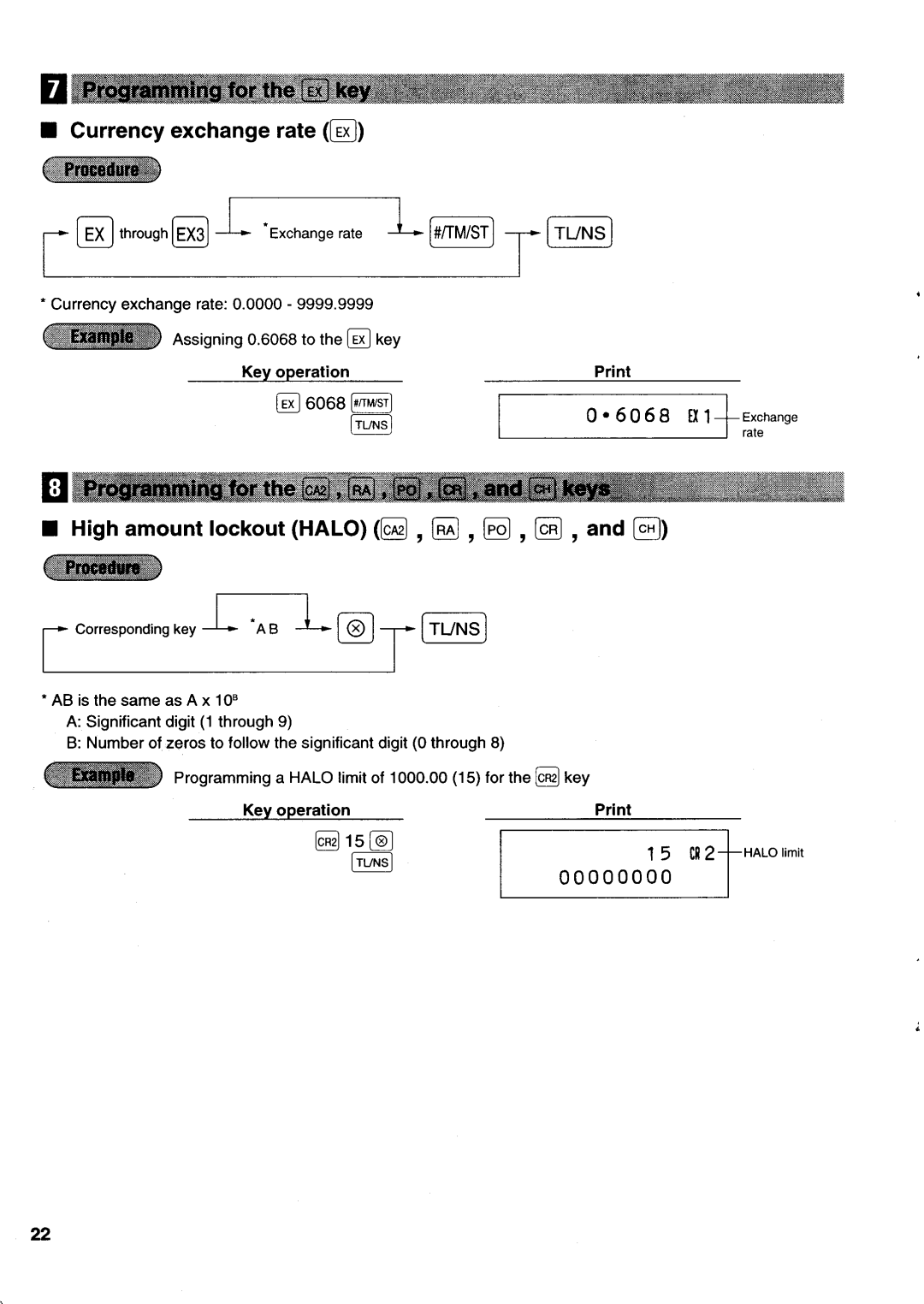 Sharp electronic cash register manual 