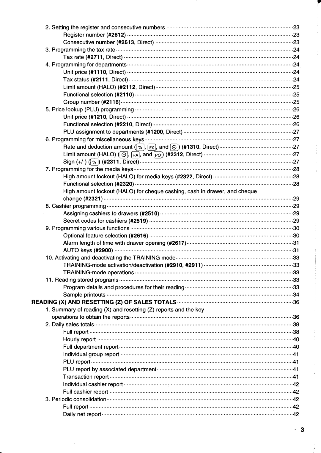 Sharp electronic cash register manual 