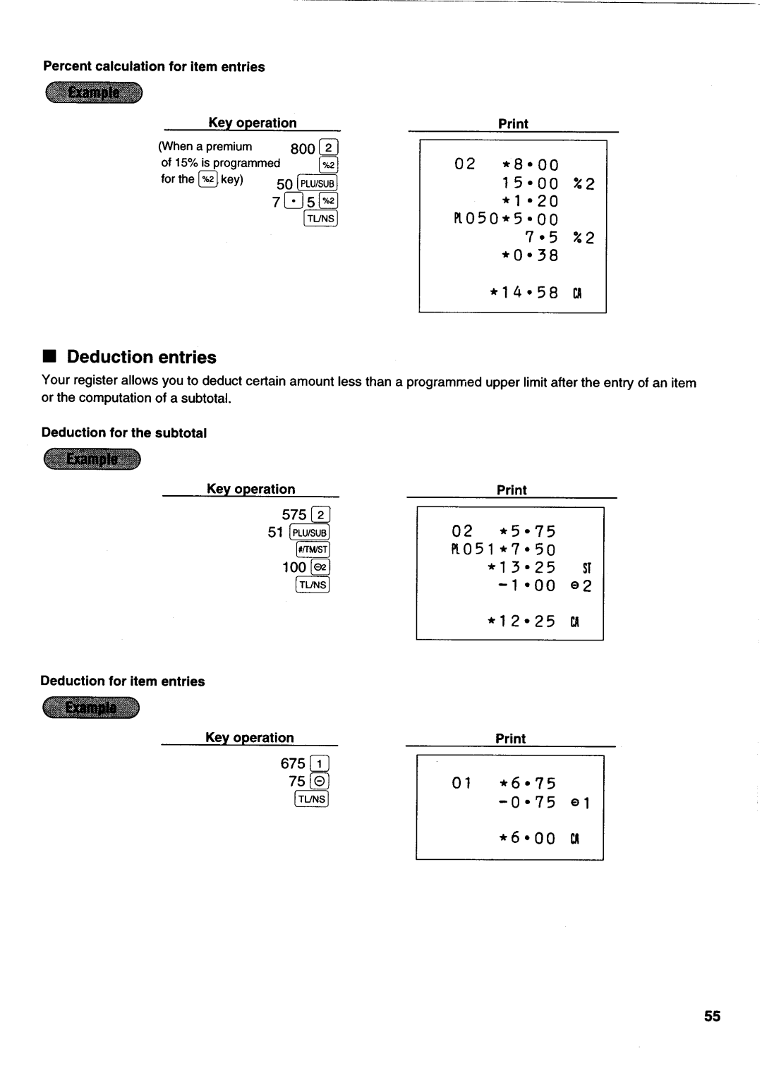 Sharp electronic cash register manual 