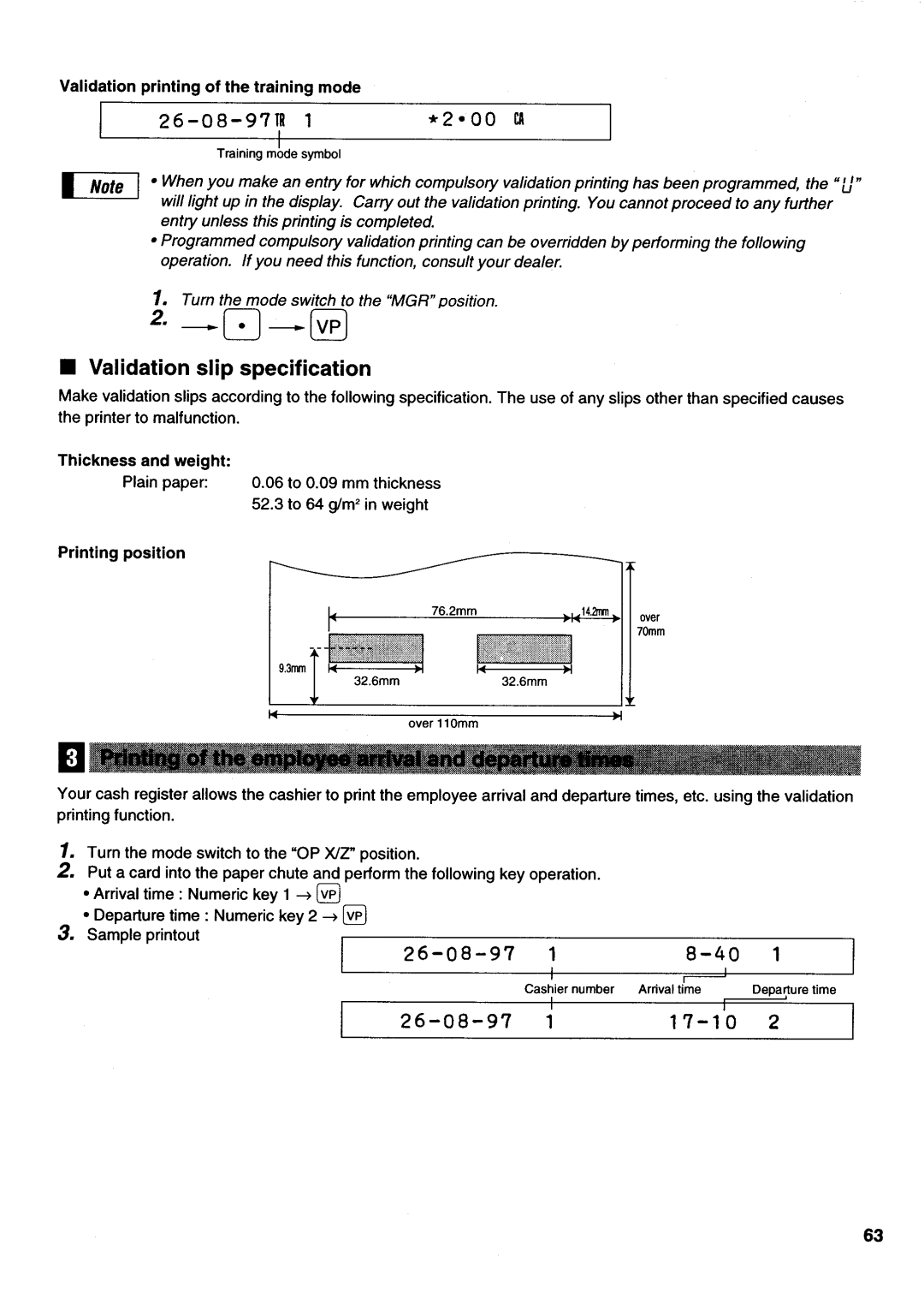 Sharp electronic cash register manual 