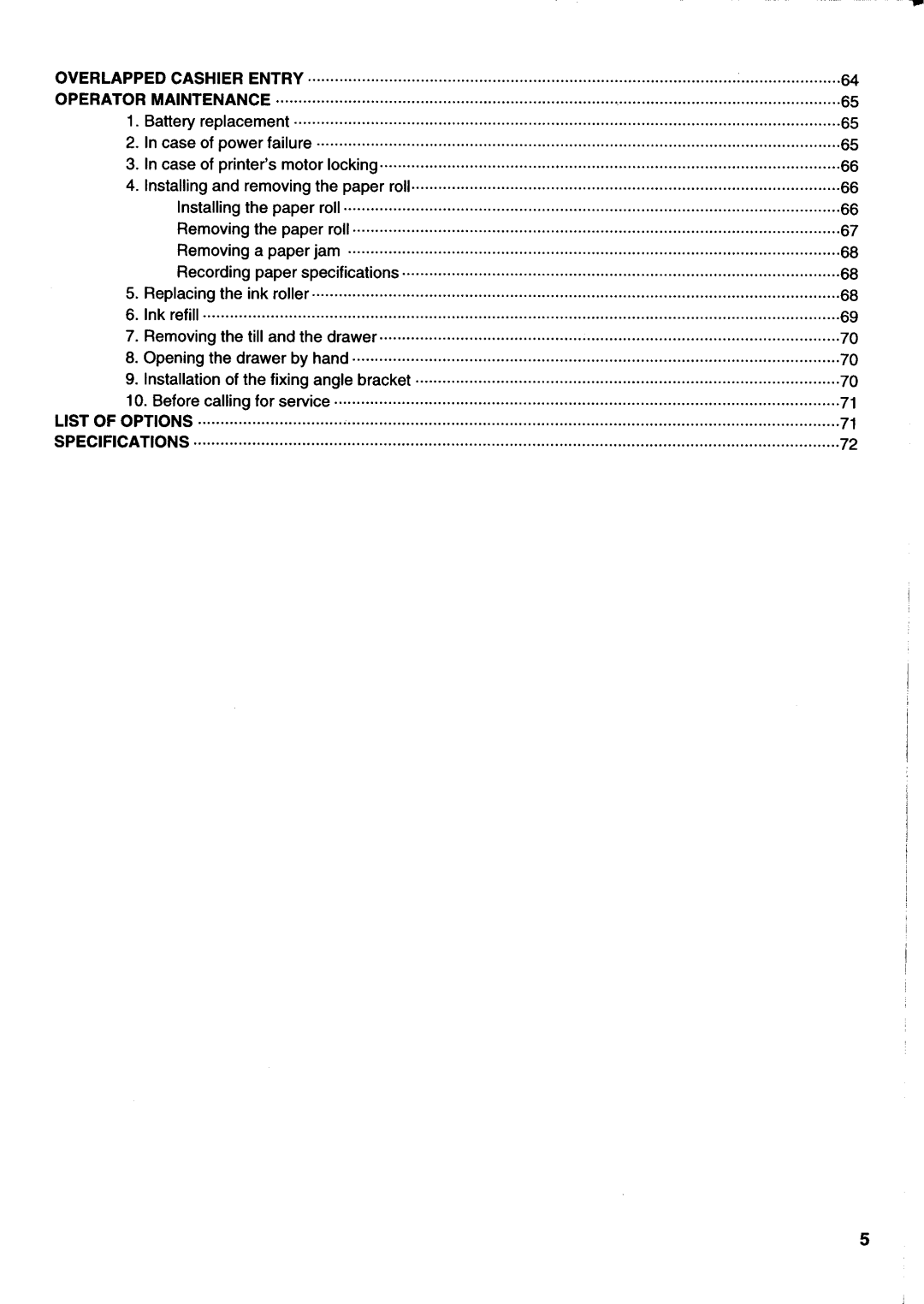 Sharp electronic cash register manual 