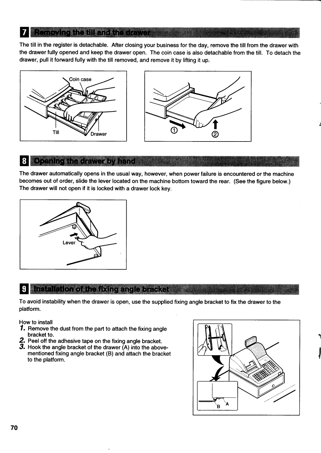 Sharp electronic cash register manual 