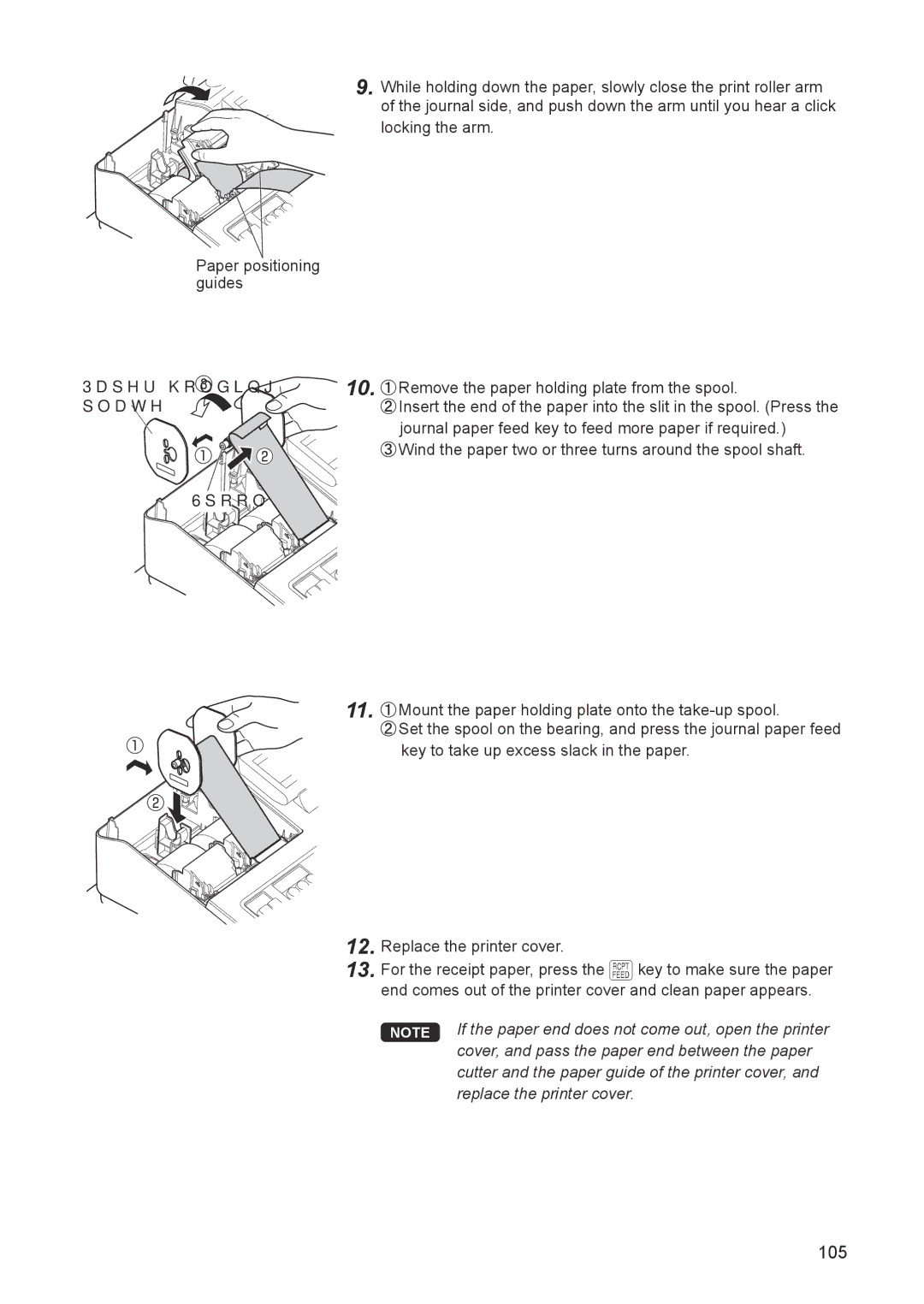 Sharp ER-A347A instruction manual 105 