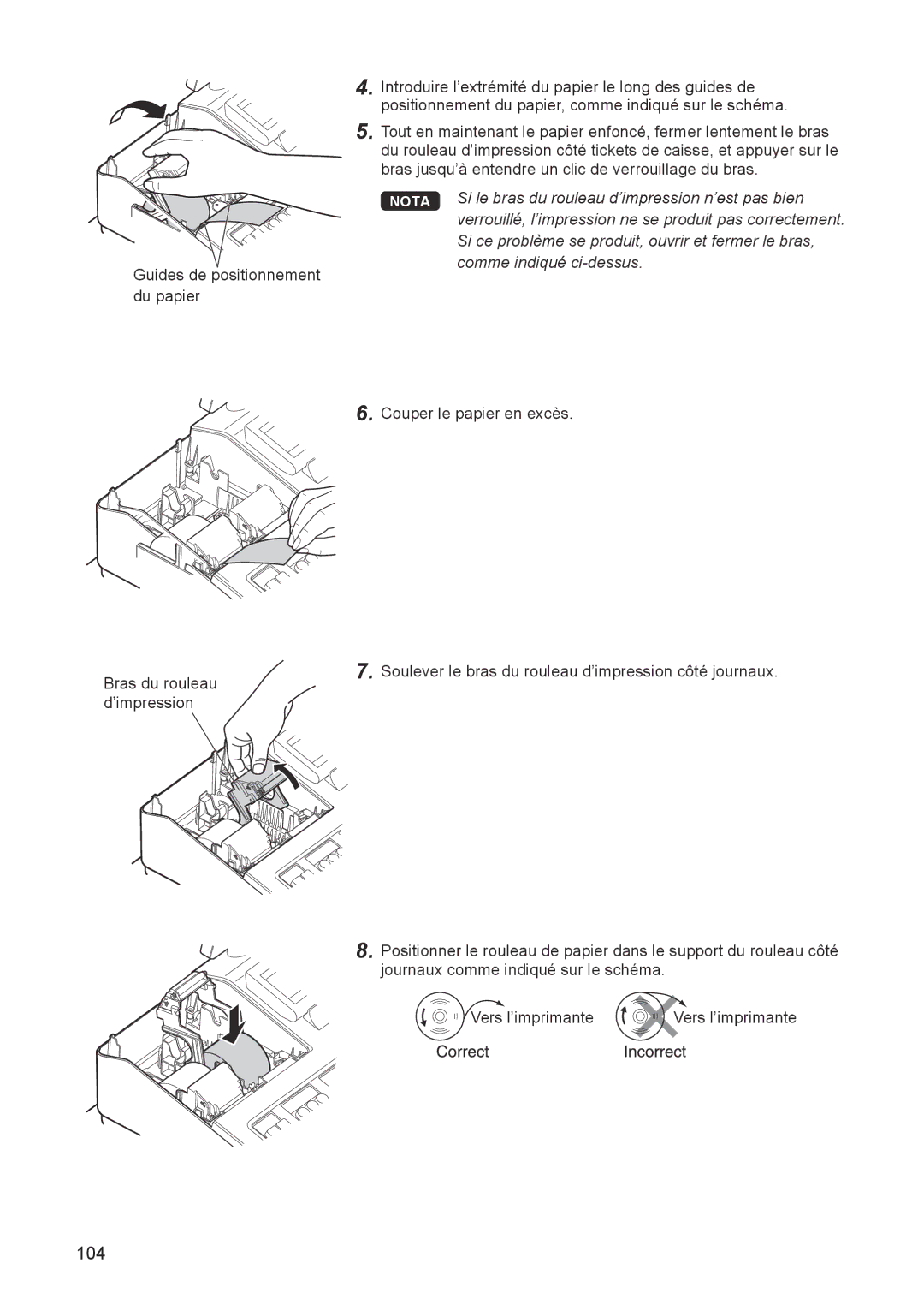 Sharp ER-A347A instruction manual 104 