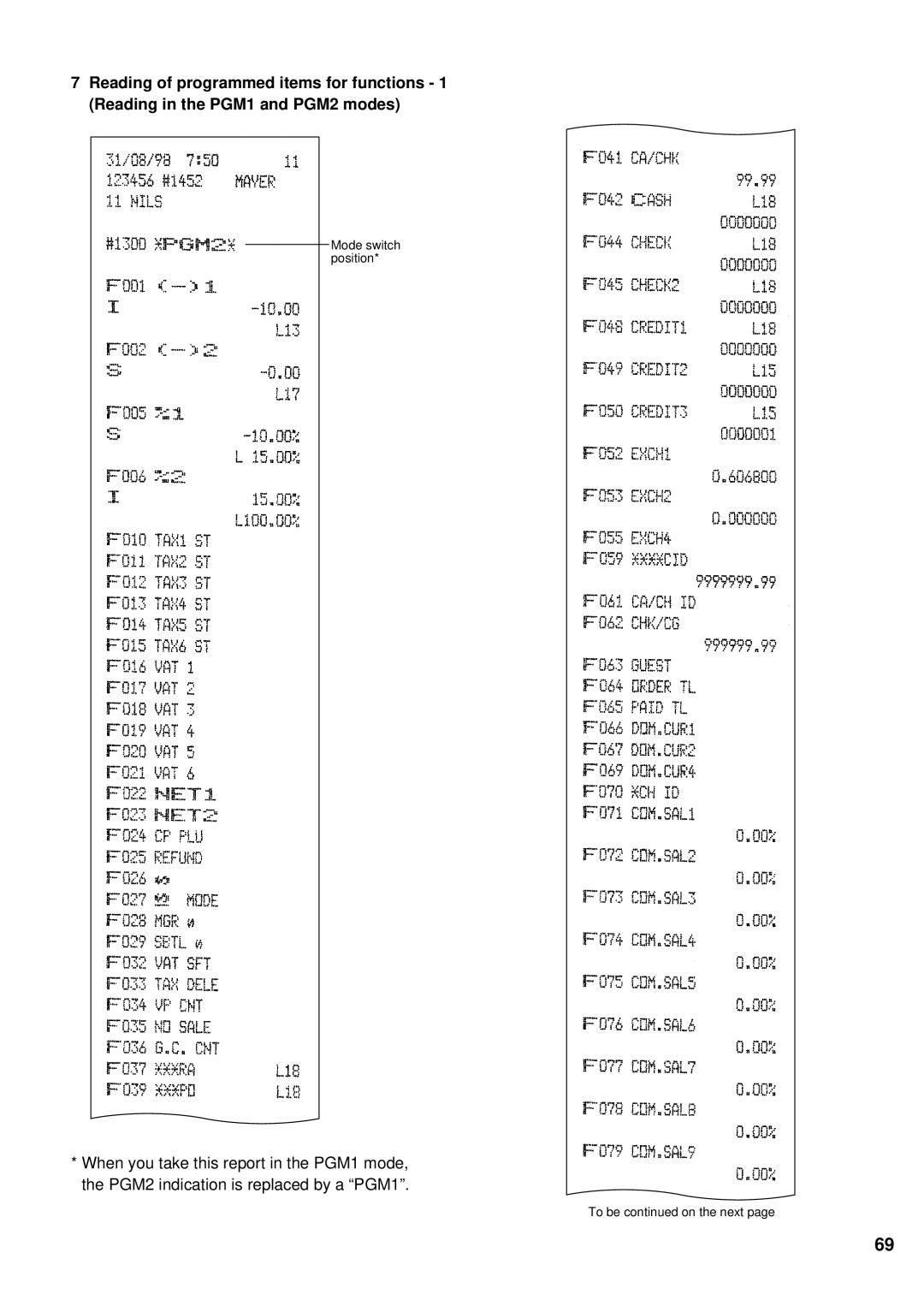 Sharp ER-A440 instruction manual To be on the next 