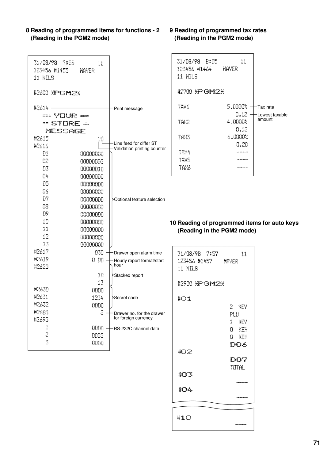 Sharp ER-A440 instruction manual 