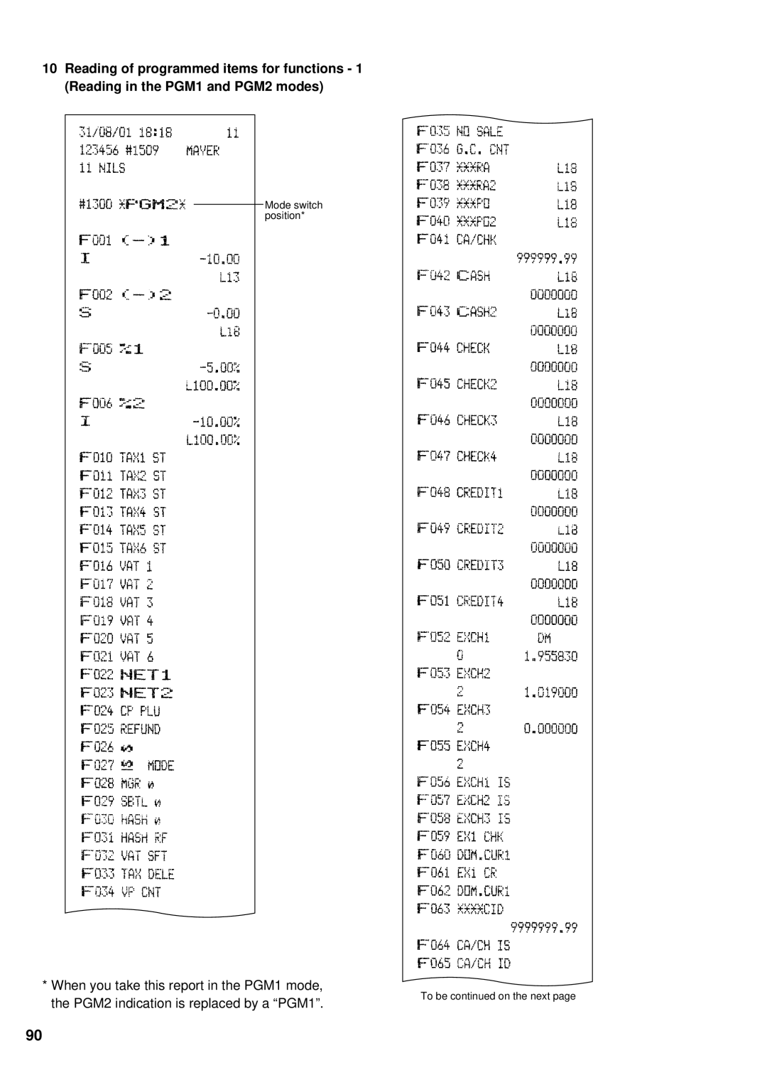 Sharp ER-A440S instruction manual To be on the next 