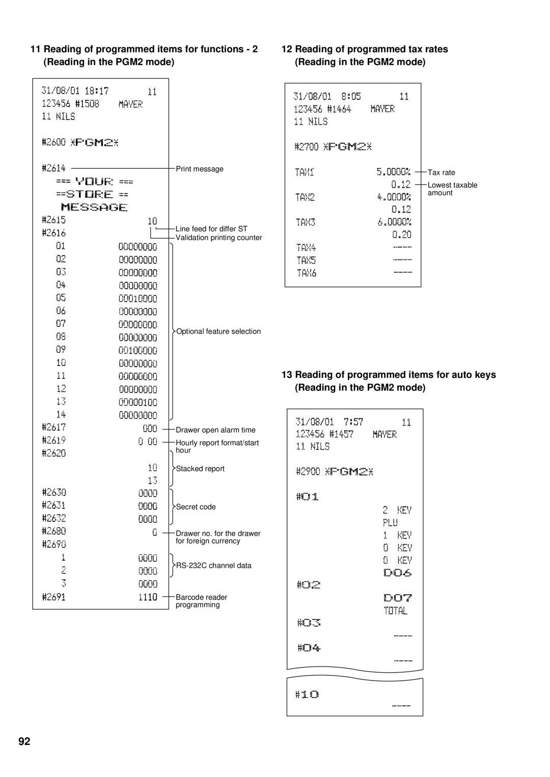 Sharp ER-A440S instruction manual 