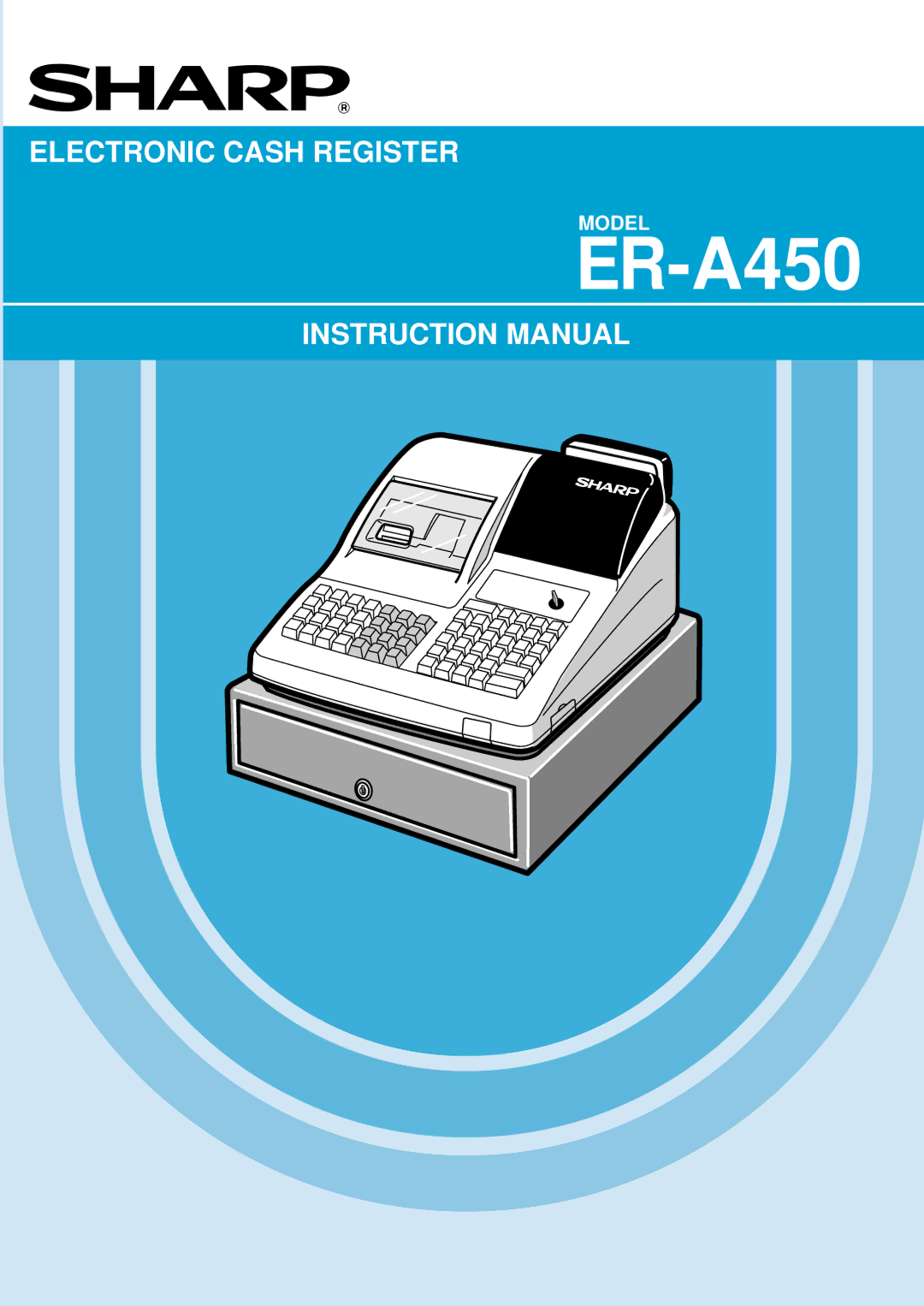 Sharp ER-A450 instruction manual 