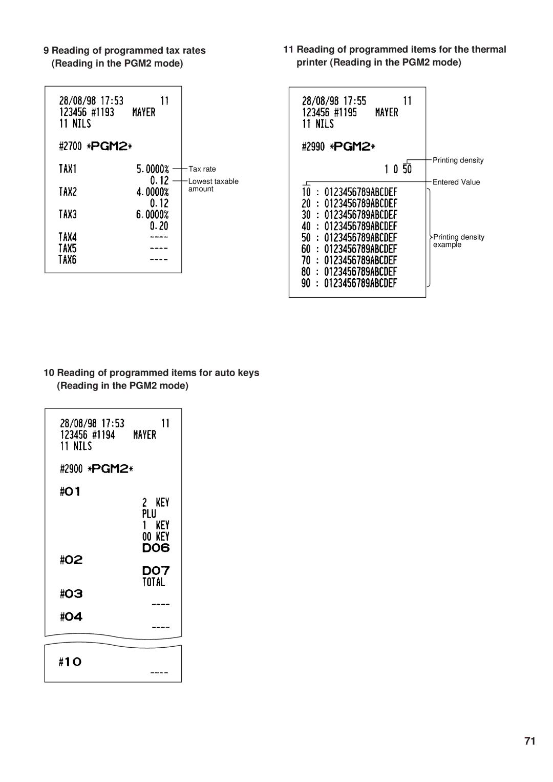 Sharp ER-A450 instruction manual 