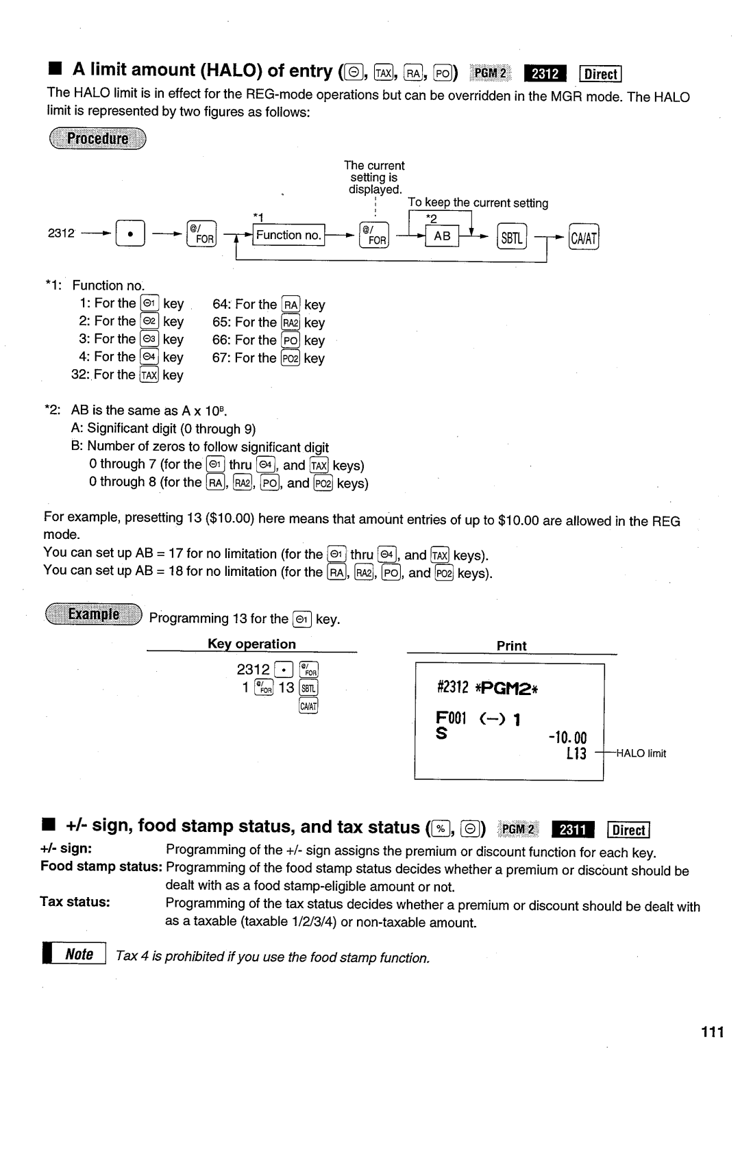 Sharp ER-A450T manual 