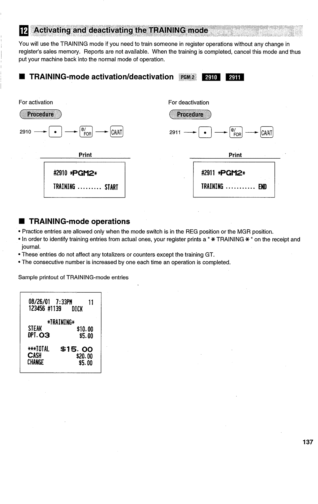 Sharp ER-A450T manual 