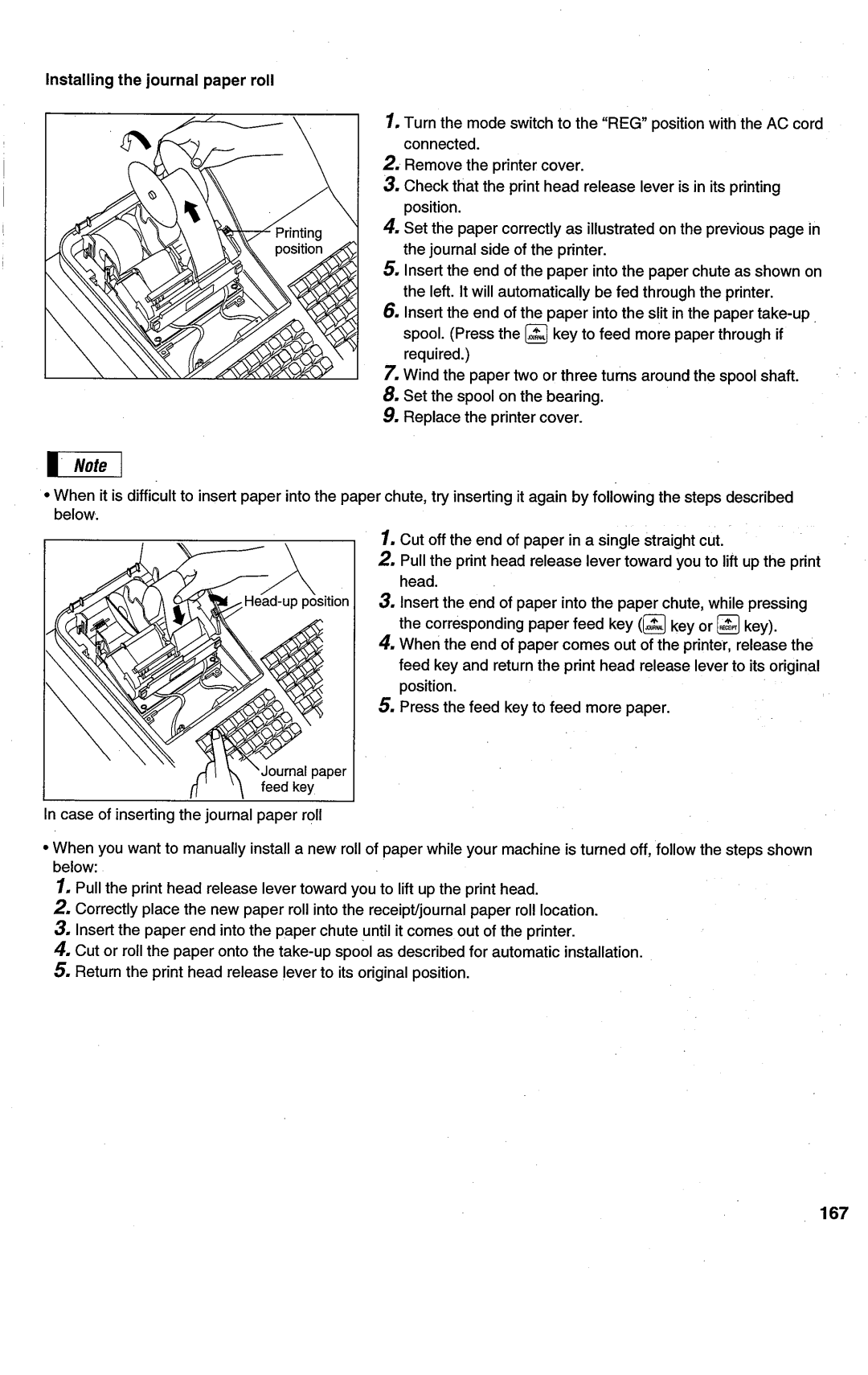 Sharp ER-A450T manual 